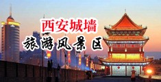 美女逼被日出水视频中国陕西-西安城墙旅游风景区